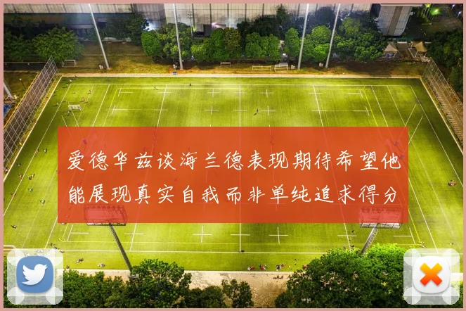 爱德华兹谈海兰德表现期待希望他能展现真实自我而非单纯追求得分